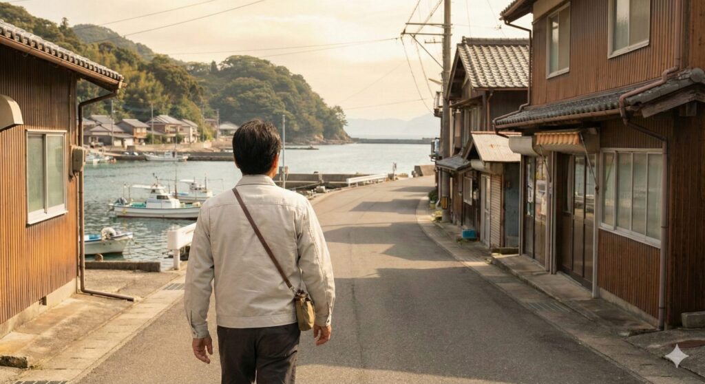 自己破産後の男性。普通に暮らしている。