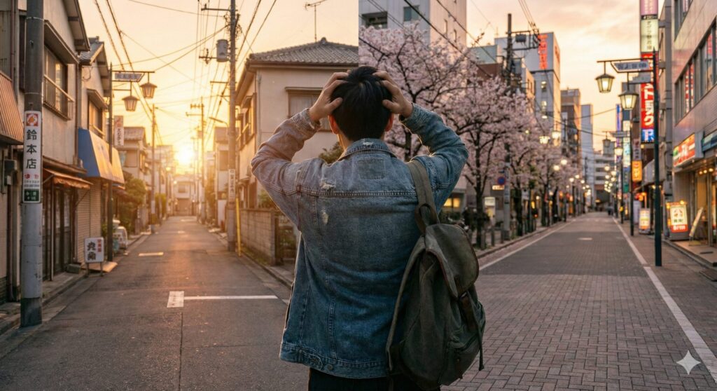 相談する相手がいなくて困っている男性